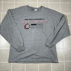 1999 Vintage NCAA Division Women's Soccer Championship Longsleeve Tshirt‎ Size L
